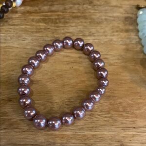 Elegant Faux Pearl Bracelet